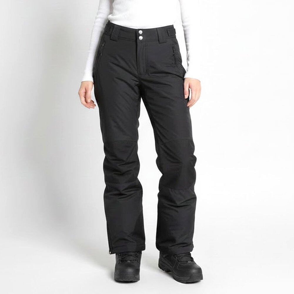 Slalom Women's Insulated Ski Snowboard Pants Black Size XS New With Tags NWT